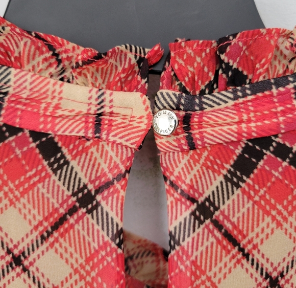 Tommy Hilfiger Ruffled Chiffon Dress. - Picture 3 of 9